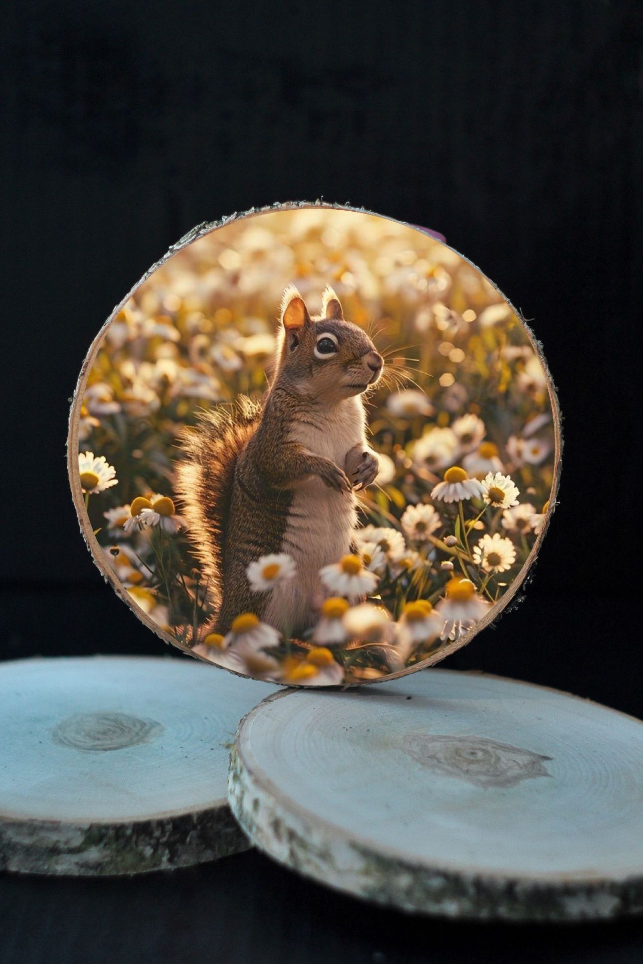 3D koka ripiņa - Vāvere