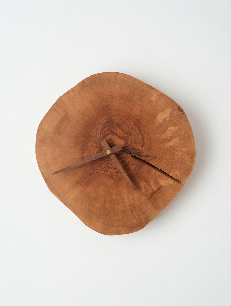 Dabīgs bērza pulkstenis