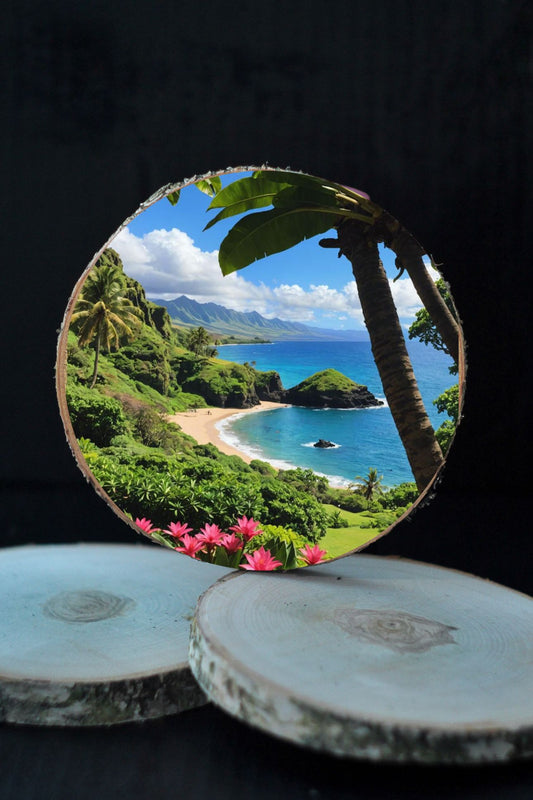 3D Koka ripiņa - PLUDMALE