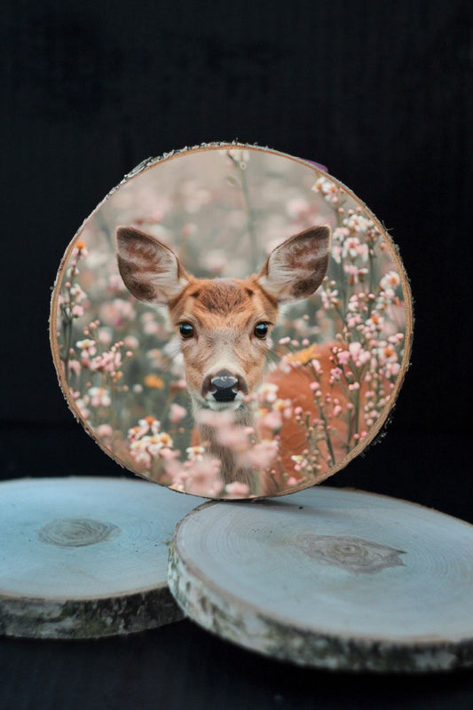 3D Koka ripiņa - STIRNA