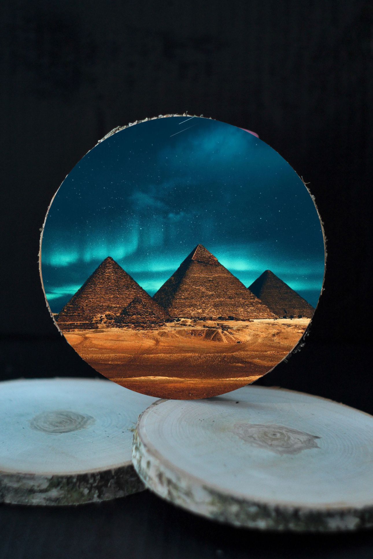 3D Koka ripiņa - ĒĢIPTE