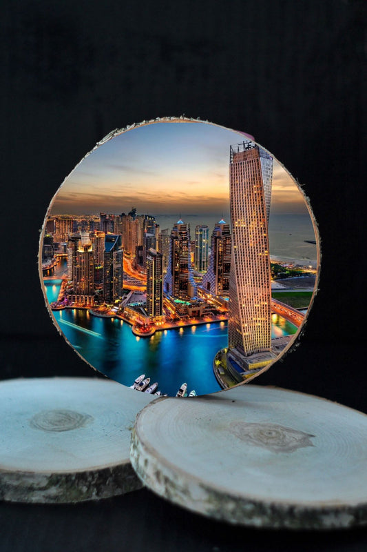 3D Koka ripiņa - DUBAJA