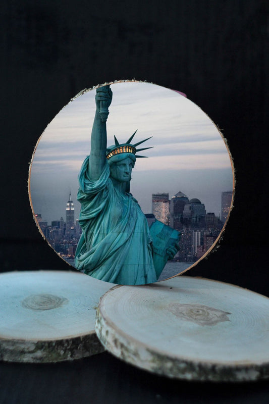 3D Koka ripiņa - NEW YORK