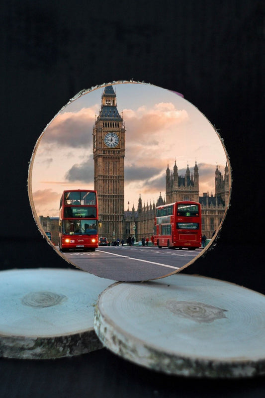3D Koka ripiņa - LONDON