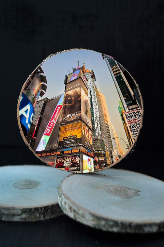 3D Koka ripiņa - NEW YORK