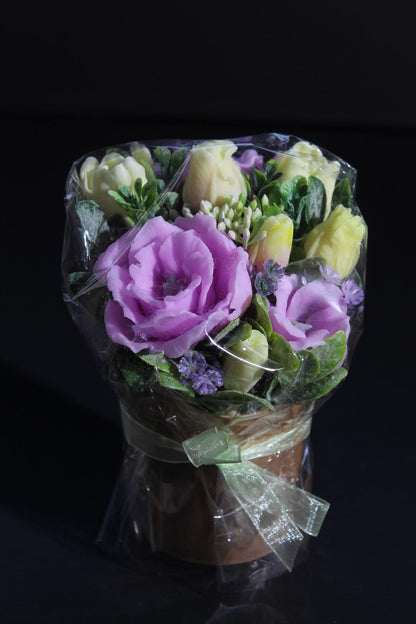 Ziedu ziepes VIOLĒTS/DZELTENS